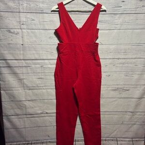 Rolla Coster Red Jumpsuit